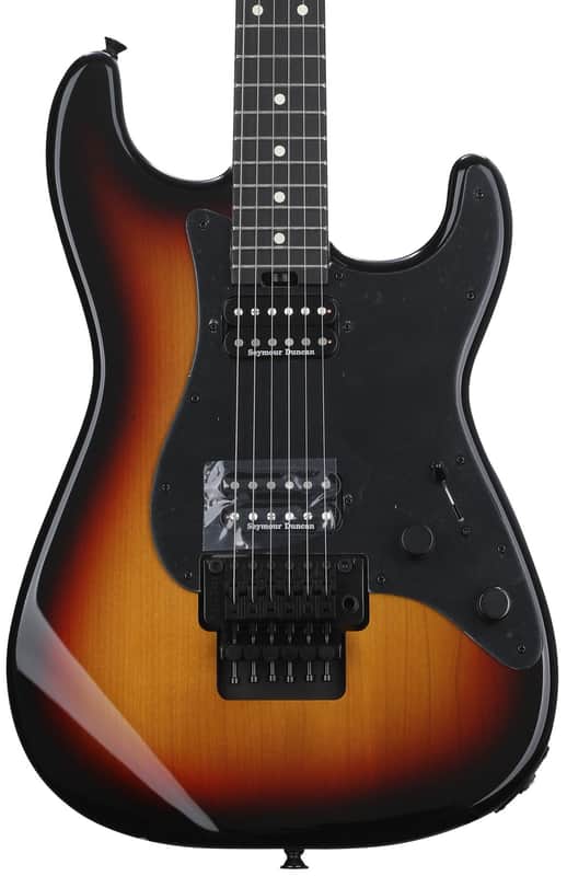Charvel Pro-Mod So-Cal Style 1 HH FR E Electric Guitar - Three-tone Sunburst image 1