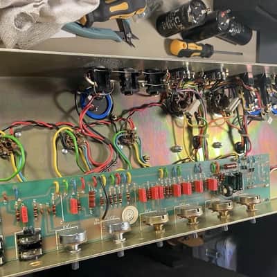 1985 Marshall JCM800 2204 50-Watt Guitar Amp Head & McKinley Ibanez TS9 PLUS image 19