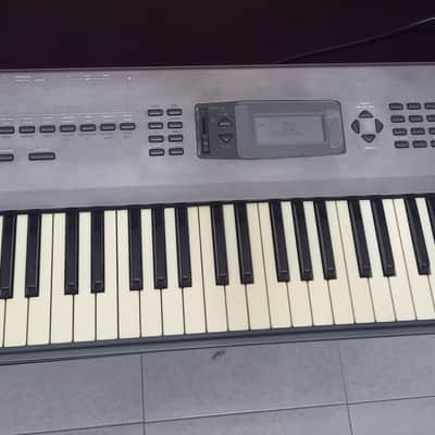 Korg N364 61-Key Music Workstation 1990s - Gray