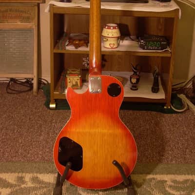 Kent Les Paul Copy 70's Sunburst image 5