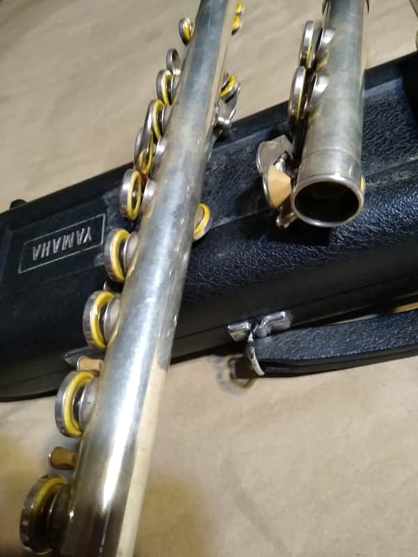 Yamaha YFL-225SII Flute, Japan, with case | Reverb