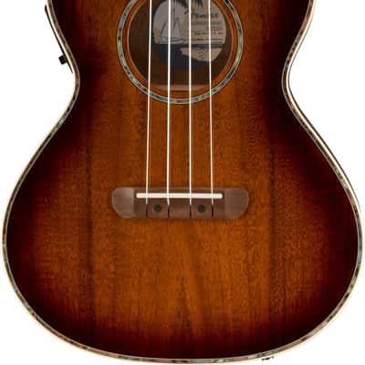 Fender Montecito Tenor Ukulele, Walnut Fingerboard, Shaded Edge Burst image 10