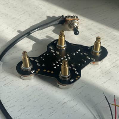 10S Solderless Pre-Wired Wiring Elctronics for Les Paul Upgrade / DIY Guitar Kit image 2