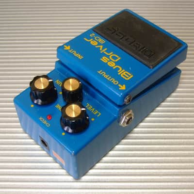 Early Model Boss BD-2 Blues Driver (Silver Label) 1995 - Present - Blue image 2