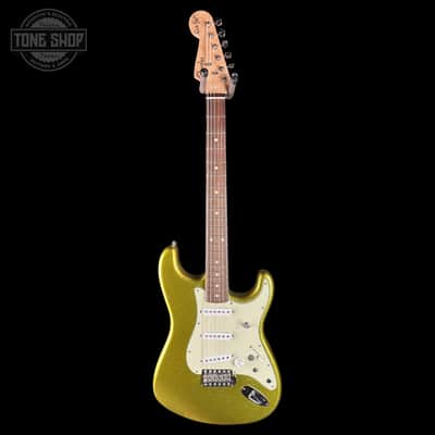 Used 2022 Fender Custom Shop Dick Dale Strat NOS Chartreuse Sparkle w/Case TSU24175 image 4