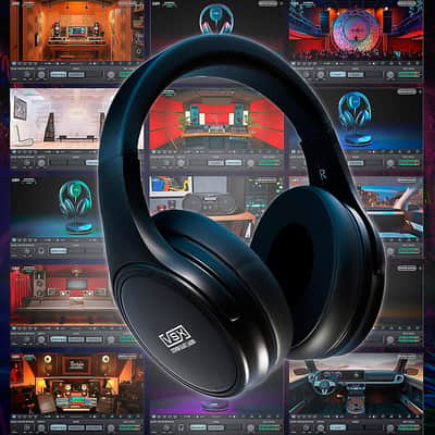Steven Slate Audio VSX Modeling Headphones - Essentials Edition Regular Black image 8