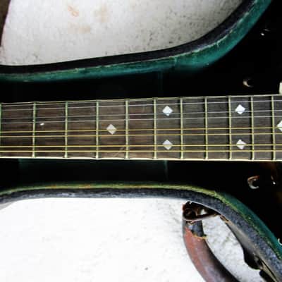 Slingerland Banjo Mandolin, 1920's, Birdseye Maple Pot, Tone Ring, 10 3/4" head, Abalone Inlays, Case image 15