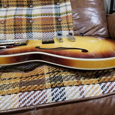 2008 Hofner Verythin Standard-CT Semi-Hollow Body Electric Guitar image 19