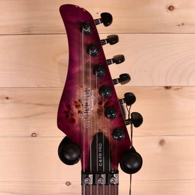 Schecter C-6 FR Pro - Wenge Fingerboard, Aurora Burst image 9
