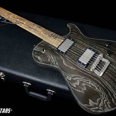 Knaggs Guitars Kenai Swamp Ash in Dark Side Drift with Pale Moon Ebony Fretboard & Navajo Sun Inlays image 3