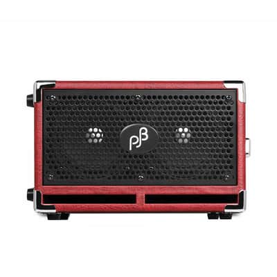 Phil Jones Bass C-2R Compact 2 2x5" Bass Cabinet - Red - Open Box image 1