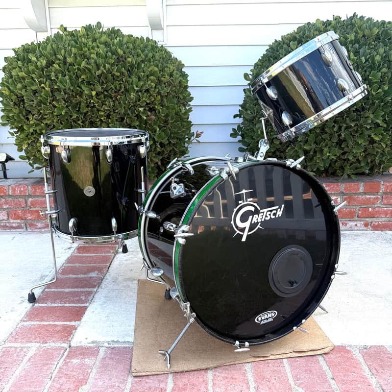 Gretsch Progressive jazz rewrap 12/14/20 - 6 ply 1960’s - Black nitron image 1