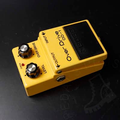 Boss OD-1 Over Drive 1980 Japan made Silver screw model image 4
