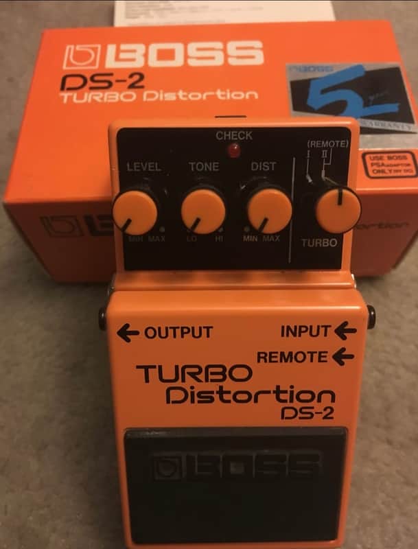 Boss DS-2 Turbo Distortion 1987 - 1989 Made In Japan image 1