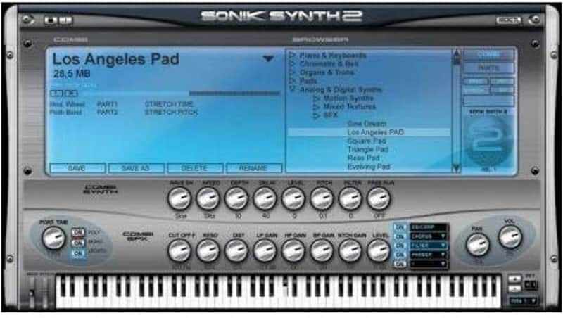 Ik Multimedia Sonik Synth 2 Software Sound Creation Tool w/ 8GB Samples image 1