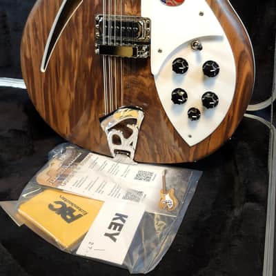 Rickenbacker 360/12 Walnut 12-String Hollowbody Guitar, Maple FB, Stereo, HSC image 4