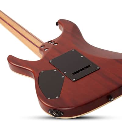 Schecter C-1 Exotic Spalted Maple Electric Guitar - Satin Natural Vintage Burst (3338) image 4