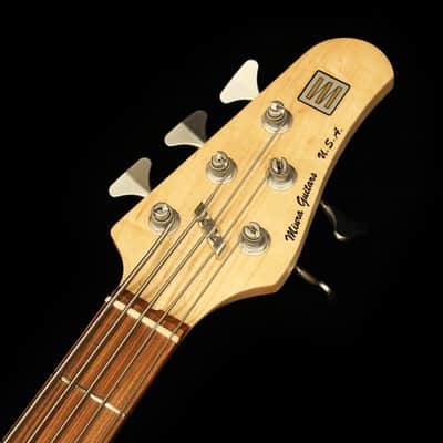 Miura Guitars U.S.A. MB-2 5st w/ Nordstrand Big Single Pickups (Alder / 3TS) image 8