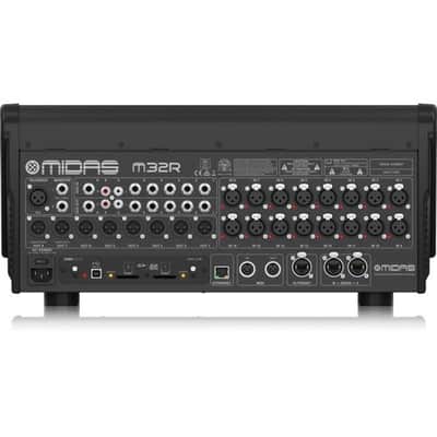 Midas M32R-LIVE Digital Console for Live Performance and Studio Recording, 40 Input Channels, 16 Midas PRO Microphone Preamplifiers and 25 Mix Buses a image 4