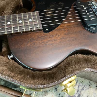 Prototype 2024 Gibson Charlie Starr Les Paul Junior Dark Walnut - Used in Gibson's Promo Video image 2