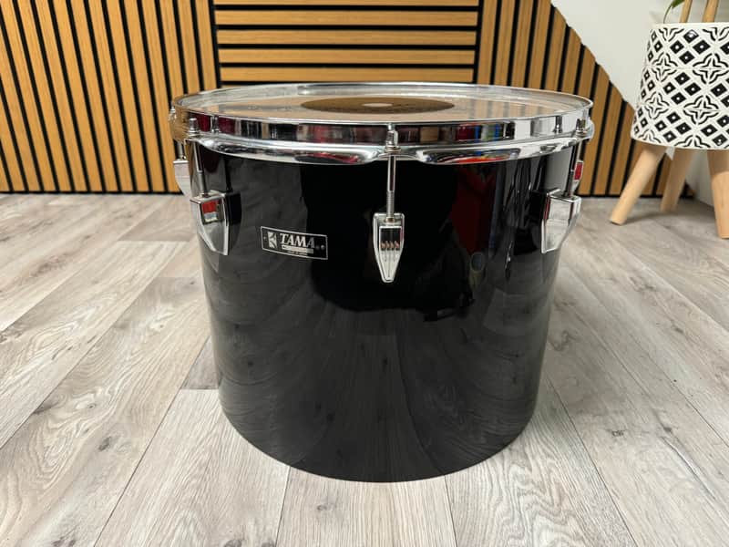 TAMA Royalstar Rack Tom Drum 15"x12" MIJ / Drum Hardware / Black #VB19 image 1
