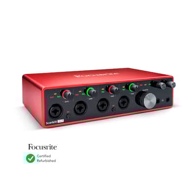 Focusrite オーディオインターフェイス 4i4 3rd Gen USED Scarlett 4i4 [3rd Gen] | Focusrite