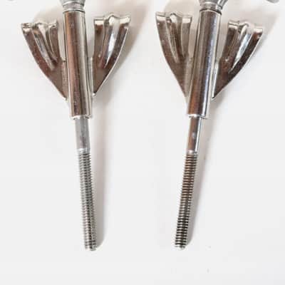 Ludwig Bass Drum Tuning Rod and Claw, Nickel Finish - 1950's image 6