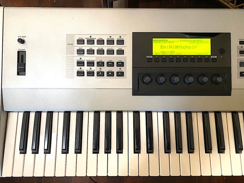 Yamaha EX5S Rare Silver Millennium Edition • Final OS Version ! • EX5 image 1