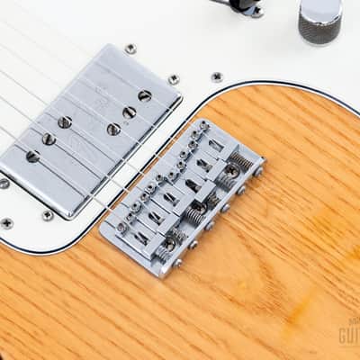 1975 Fender Telecaster Thinline Vintage Semi-Hollow Guitar Natural Ash w/ Seth Lover-Designed CuNiFe Wide Range, Case image 8