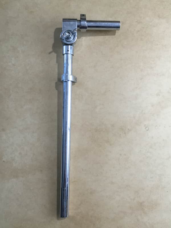 Vintage Percussion 7/8” Diameter Drum Set Drums Tom Mounts Arm Clamp Chrome Kit Hardware image 1