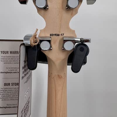 Deering USA Made Goodtime 2 Resonator 5-String Banjo Closed Back Natural NEW w/ Softcase image 8