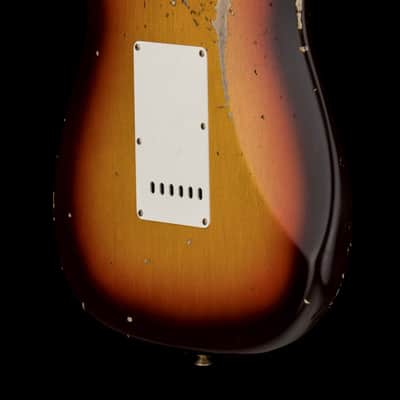 Fender Custom Shop Empire 59 Transition Stratocaster Relic - Faded Aged Chocolate 3-Color Sunburst #19506 image 9