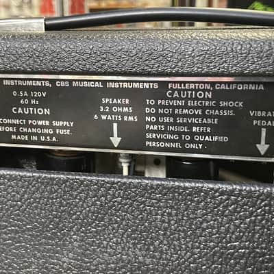 Fender Vibro Champ Amp 1977 image 12
