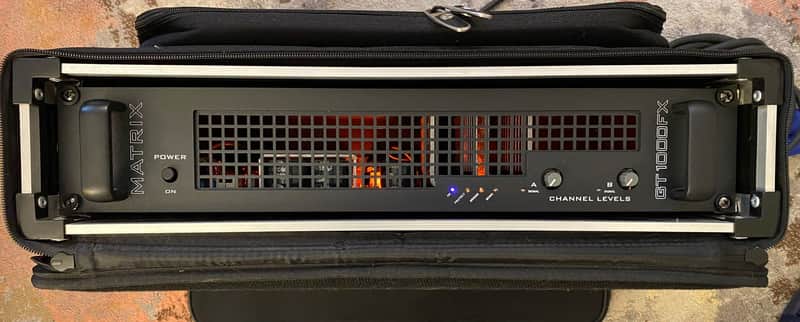 Matrix Amplification GT1000FX Stereo Guitar Power Amp image 1