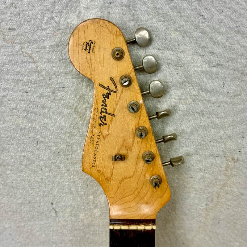 1962 Fender Stratocaster Neck Super Rare Left Handed-Lefty- Vintage 1960's Pre CBS image 1