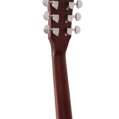 Washburn DFBDA Deep Forest Burl Collection Dreadnought Acoustic Guitar-Amber Fade Gloss image 4