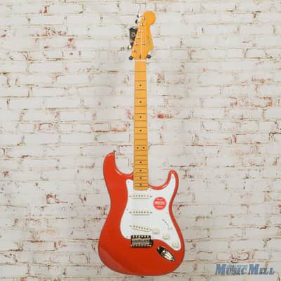 Squier Classic Vibe '50s Stratocaster, Maple Fingerboard, Fiesta Red image 2