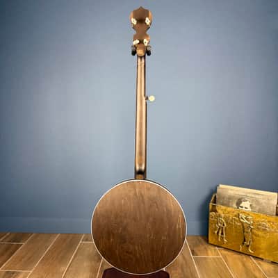 Custom Deering Sierra Maple 5-String Banjo Dark Hartford Stain image 2