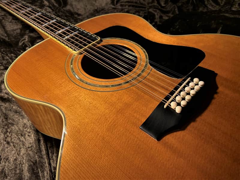 Guild JF65-12 String Jumbo 1995 Westerly Rhode Island Highly Figured Maple Archback Flame Neck F412 image 1