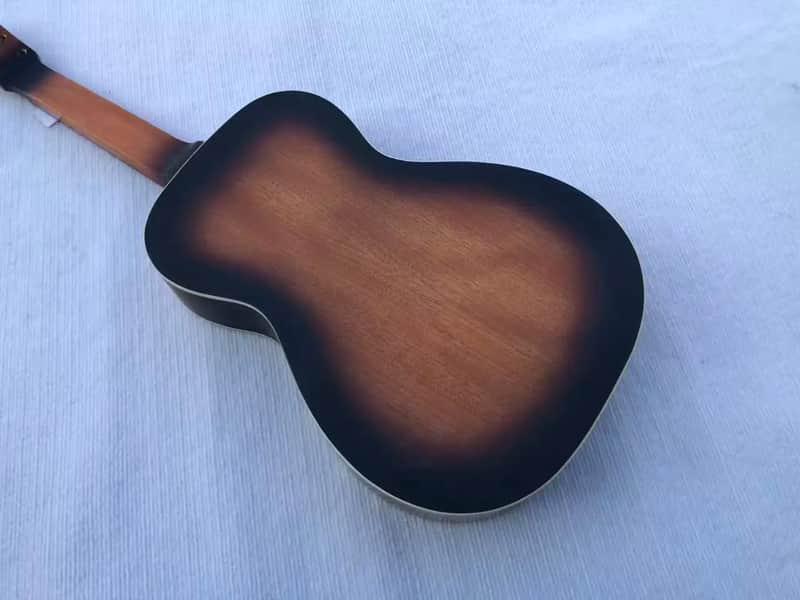 Sunburst Custom Dobro Resonator Guitar, Maple Neck, Rosewood Fingerboard image 1