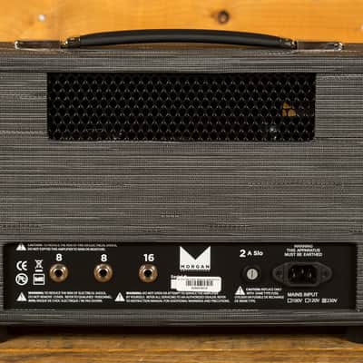 Morgan AC20 Electric Guitar Amplifier Head - 20W - Twilight image 3