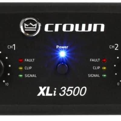 Crown XLi 3500 1350-watt 2-channel Power Amplifier image 1