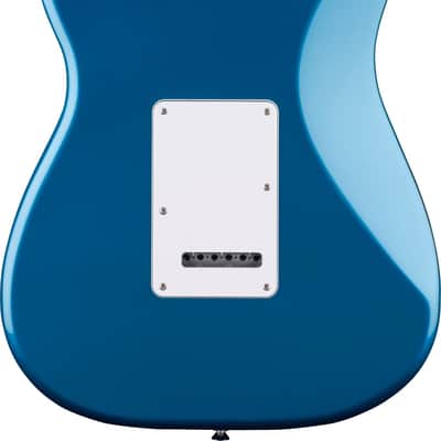 Fender Standard Stratocaster HSS MP White Pickguard Aqua Marine Metallic image 3