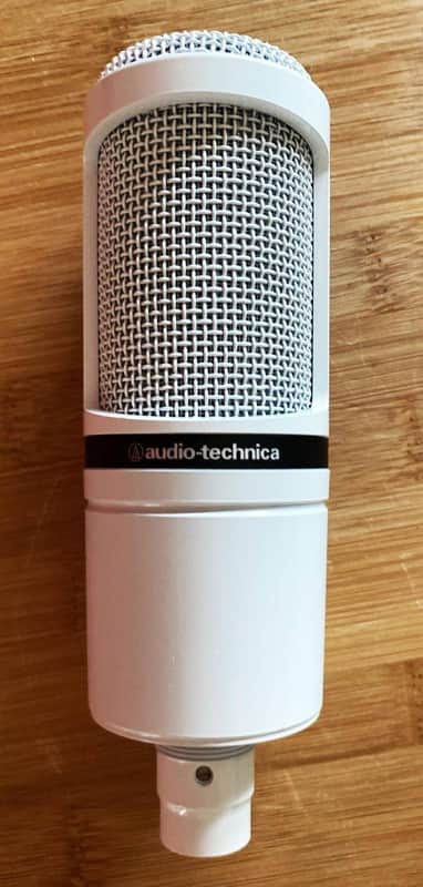Audio-Technica AT2020 Large Diaphragm Cardioid Condenser Microphone