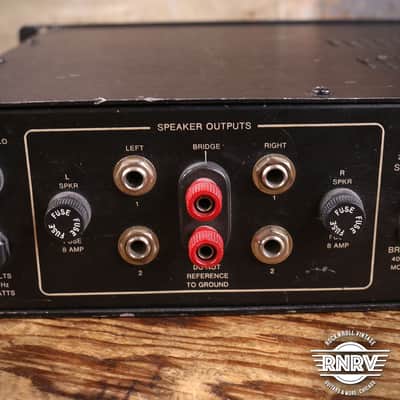 SWR Professional Series SM-400 Rack Bass Amp Head image 4