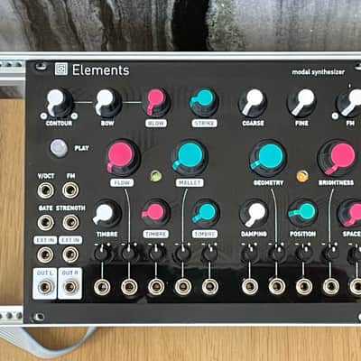 Mutable Instruments Elements [Factory Build + Magpie Murdered Out Panel] image 1