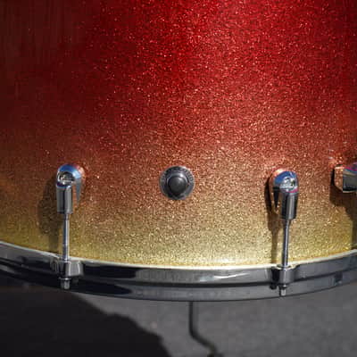 Yamaha/Japan AFT516 Maple Custom Absolute 16x16" Maple Floor Tom - Apple Sparkle Fade Lqr. image 6