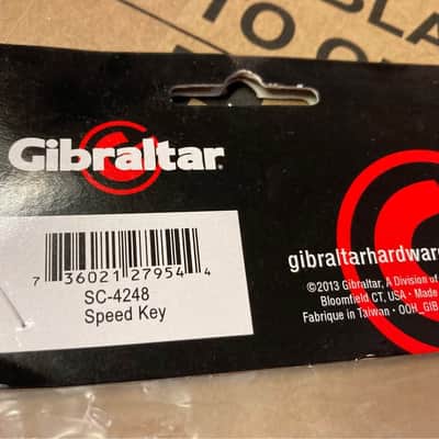 NEW OLD STOCK Gibraltar SC-4248 Speed Drum Key 2010s image 2