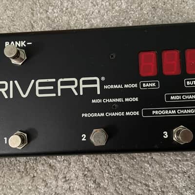 Rivera Head Master MIDI foot controller footswitch foot switch knucklehead kr7 kr headmaster programmable image 4