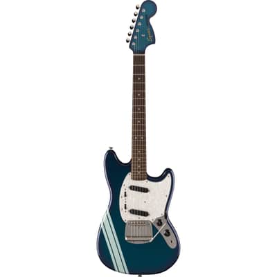 Squier Limited Edition Classic Vibe 60s Mustang Competition Burgundy - Electric Guitar image 5